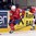 MINSK, BELARUS - MAY 20: Norway's Jonas Holos #6 stickhandles the puck away from Canada's Joel Ward #42 during preliminary round action at the 2014 IIHF Ice Hockey World Championship. (Photo by Richard Wolowicz/HHOF-IIHF Images)


